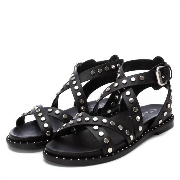 NEW XTI women's flat sandals in black - Picture 4 of 5